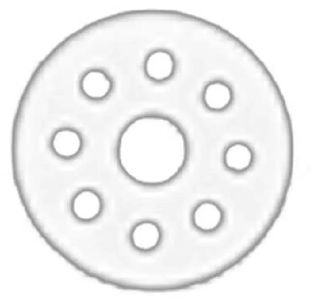 [160-53] PTFE Centering Ring