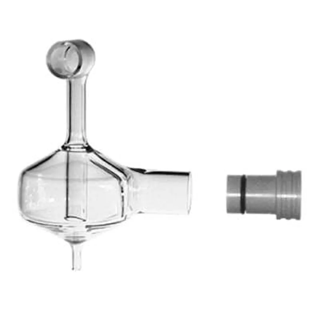 [300-30Q] Cyclonic Spray Chamber, Baffled, Quartz