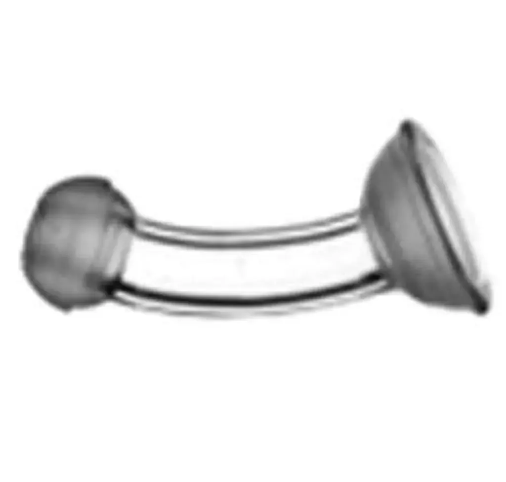 Elbow for use with 450-13, Quartz