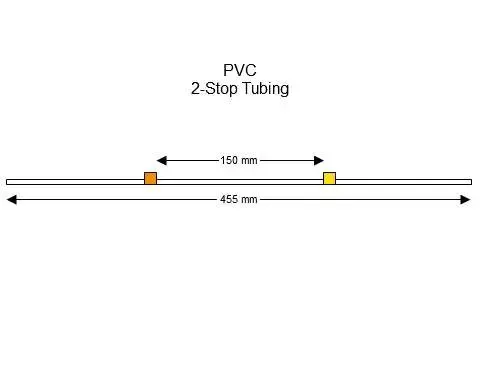 PVC 2-Stop蠕动泵管(橙色/黄色)