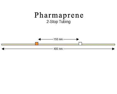 蠕动泵管2-stop Pharmaprene Orange-White Pump