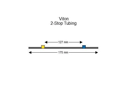 蠕动泵管2-Stop Viton Yellow-Blue Pump Tubing
