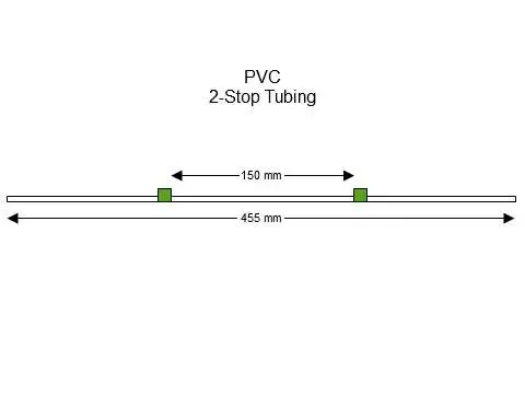 PVC 2-Stop蠕动泵管(绿色/绿色)