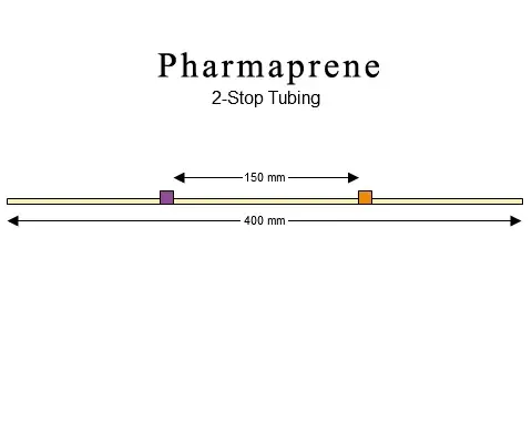 蠕动泵管2-stop Pharmaprene Purple-Orange Pump