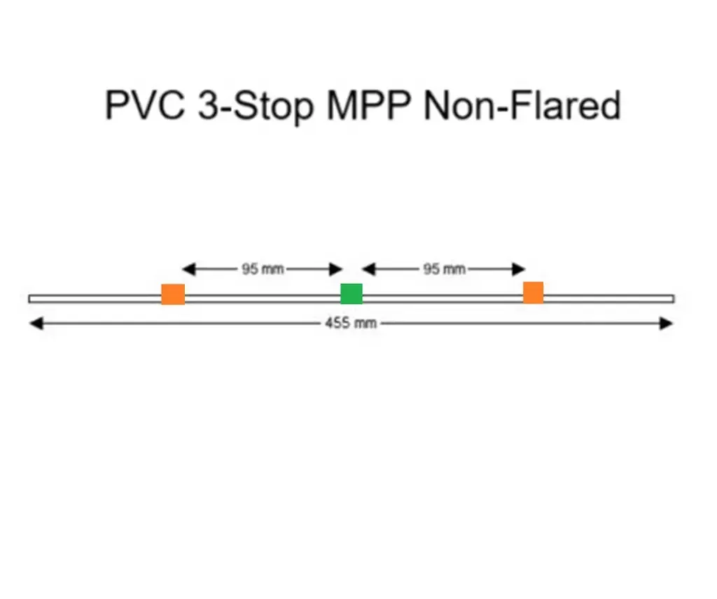 3-Stop PVC蠕动泵管, 橙/绿/橙