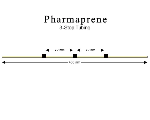 蠕动泵管3-stop Pharmaprene Black-Black Pump