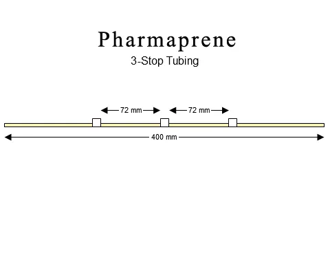 蠕动泵管3-stop Pharmaprene White-White Pump