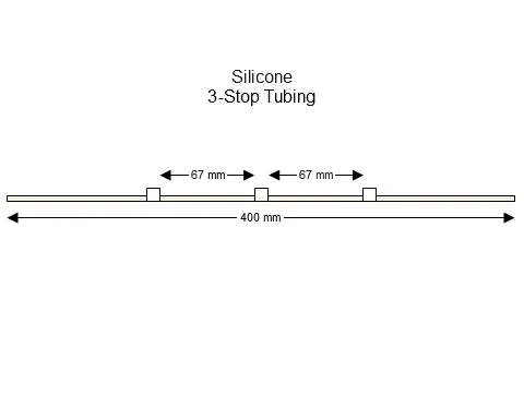 蠕动泵管3-stop Silicone White-White Pump Tubing