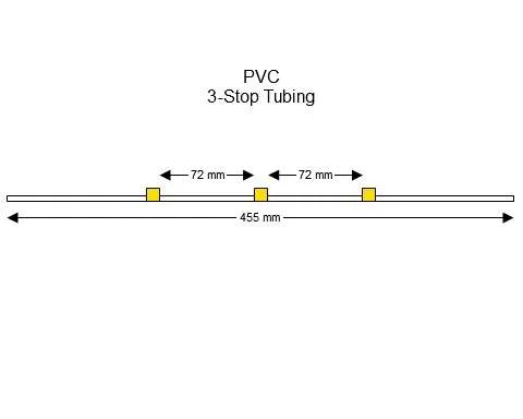 蠕动泵管3-Stop PVC Yellow-Yellow Pump Tubing