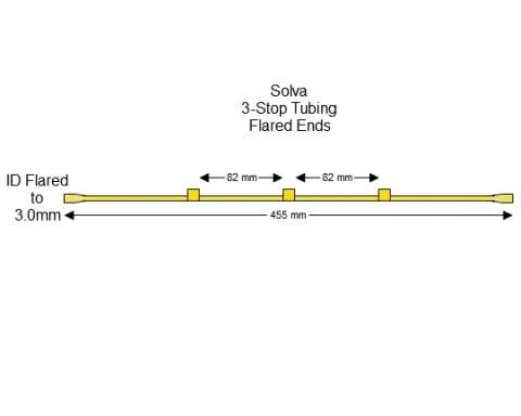 蠕动泵管Flared 3-Stop Solva Yellow-Yellow Pump