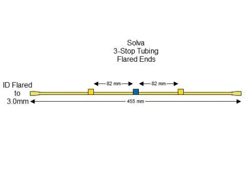 蠕动泵管Flared 3-Stop Solva Yellow-Blue Pump