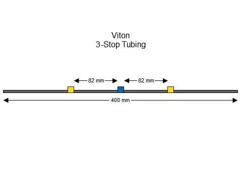 蠕动泵管3-stop Viton Yellow-Blue Pump Tubing