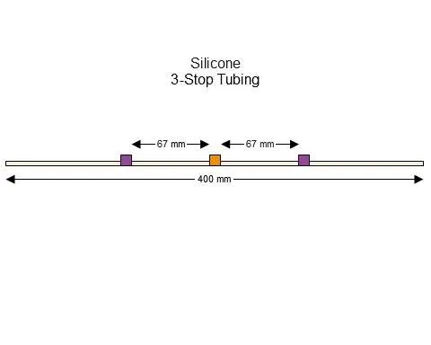 蠕动泵管3-Stop Silicone Purple-Orange Pump